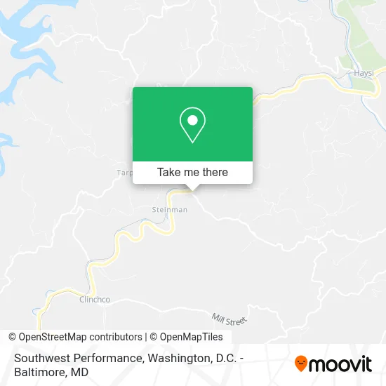 Southwest Performance map