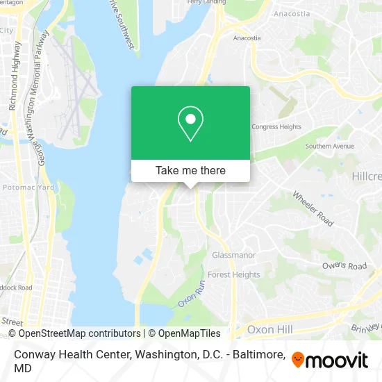 Conway Health Center map