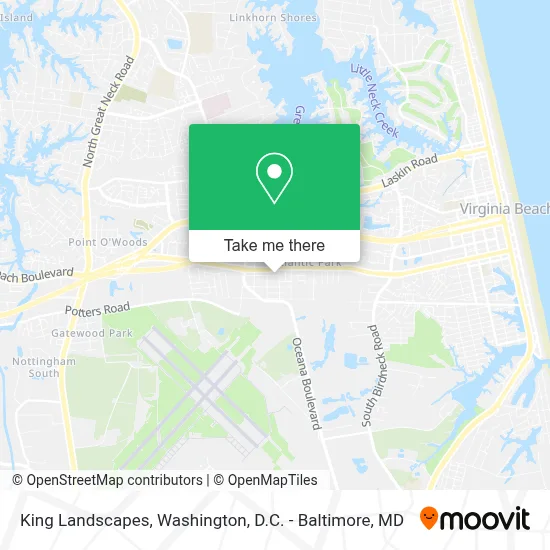 King Landscapes map