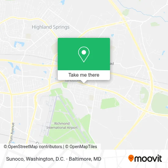 Sunoco map