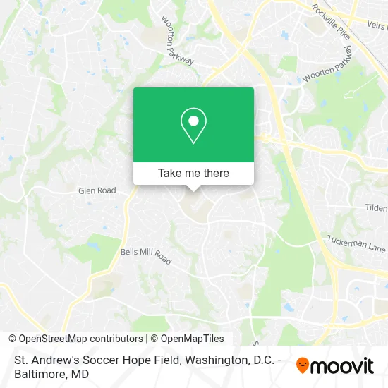 St. Andrew's Soccer Hope Field map