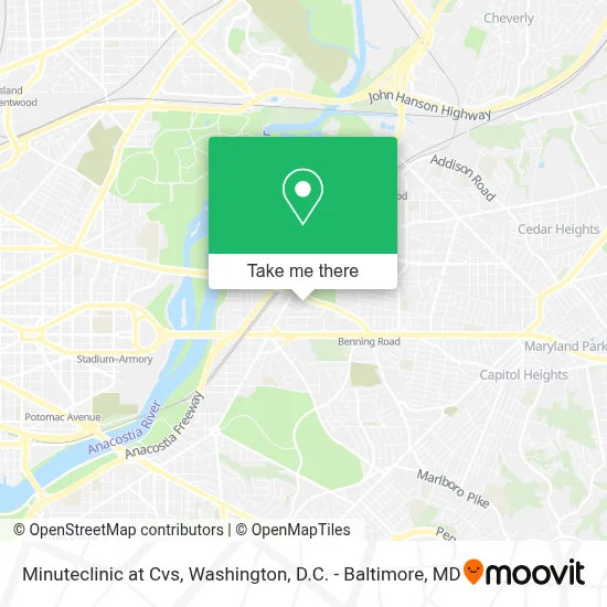 Minuteclinic at Cvs map