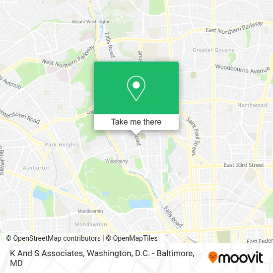 K And S Associates map