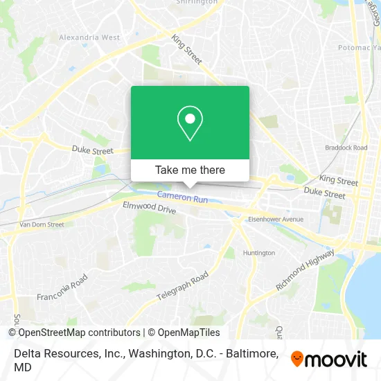Delta Resources, Inc. map