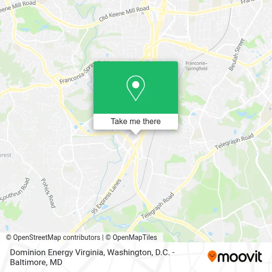 Dominion Energy Virginia map