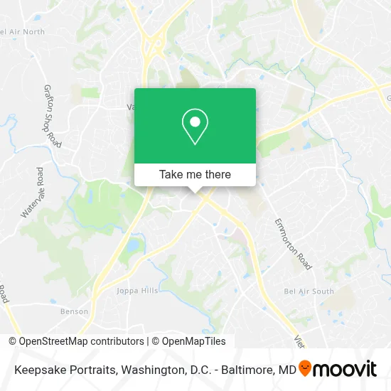 Keepsake Portraits map