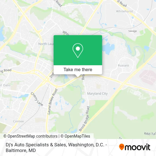 Dj's Auto Specialists & Sales map