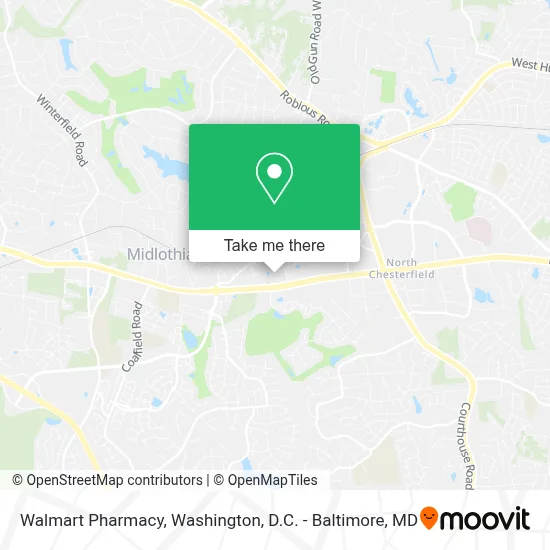 Walmart Pharmacy map