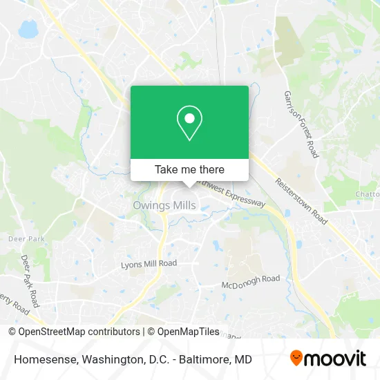 Homesense map