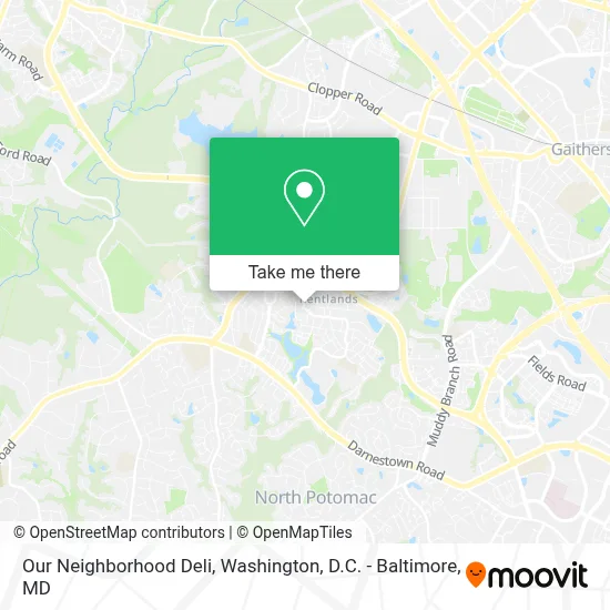 Our Neighborhood Deli map