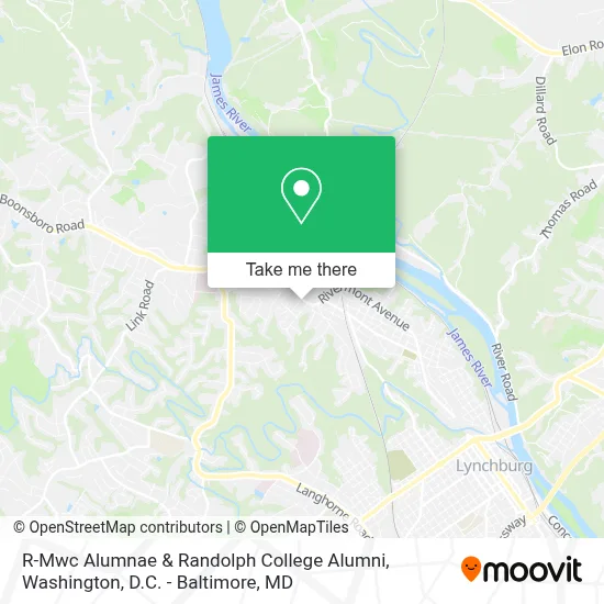 R-Mwc Alumnae & Randolph College Alumni map
