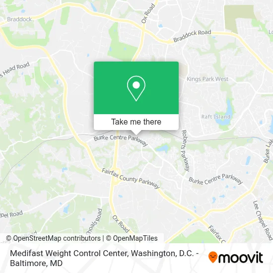 Medifast Weight Control Center map