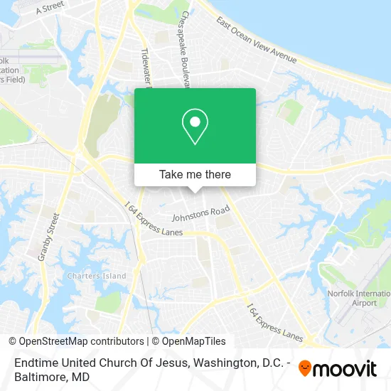 Endtime United Church Of Jesus map