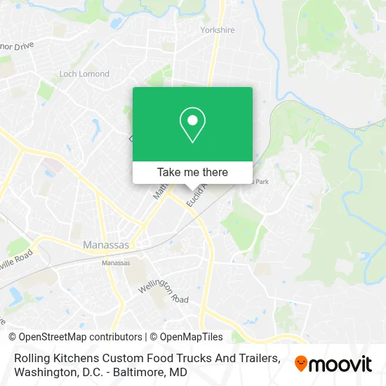 Rolling Kitchens Custom Food Trucks And Trailers map