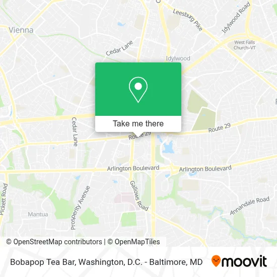 Bobapop Tea Bar map