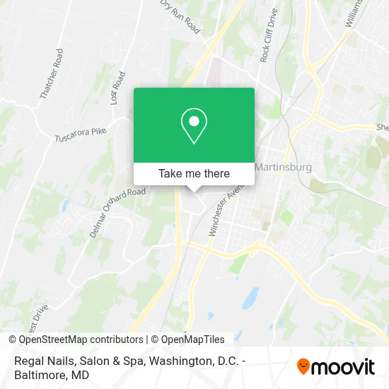 Regal Nails, Salon & Spa map