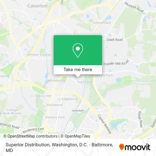 Superior Distribution map