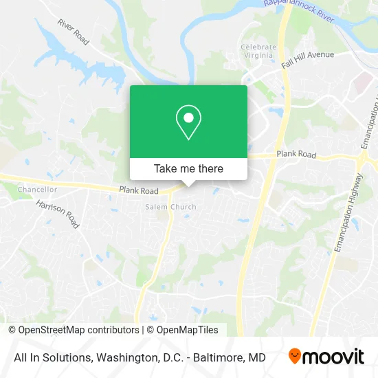 All In Solutions map