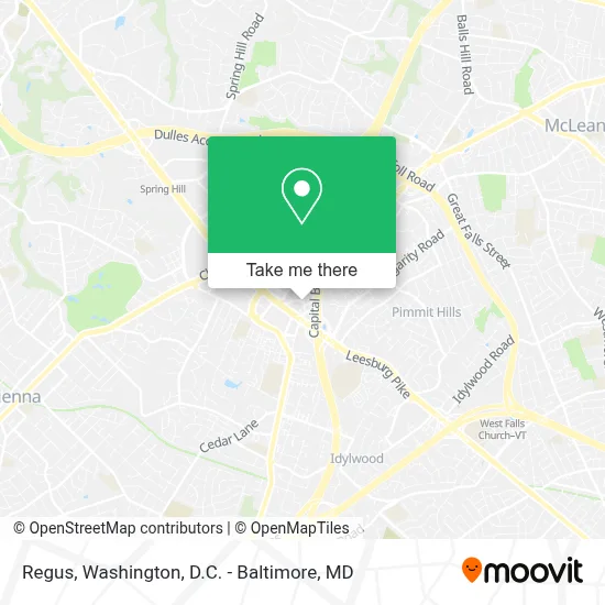 Regus map