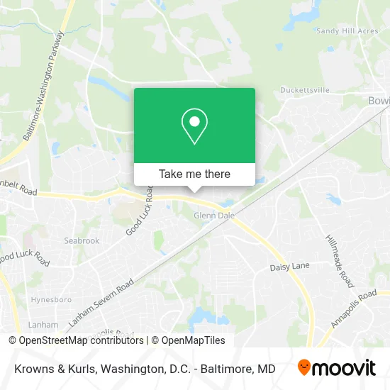 Krowns & Kurls map