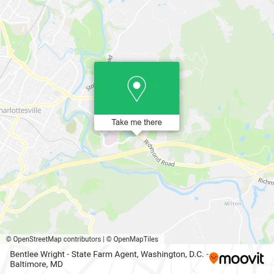 Bentlee Wright - State Farm Agent map