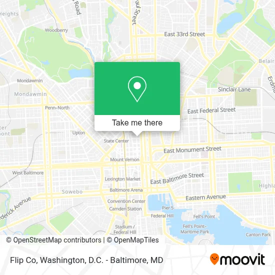 Flip Co map