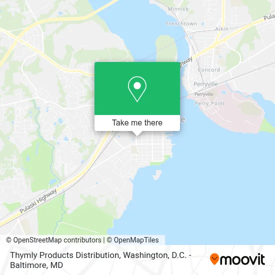 Thymly Products Distribution map