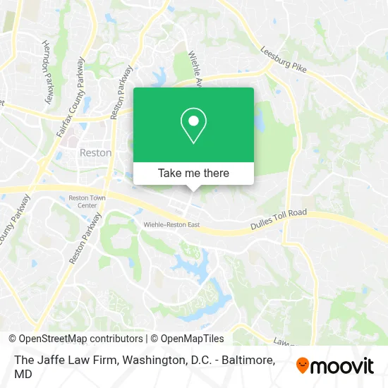 The Jaffe Law Firm map