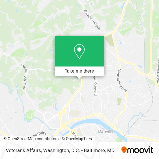 Veterans Affairs map