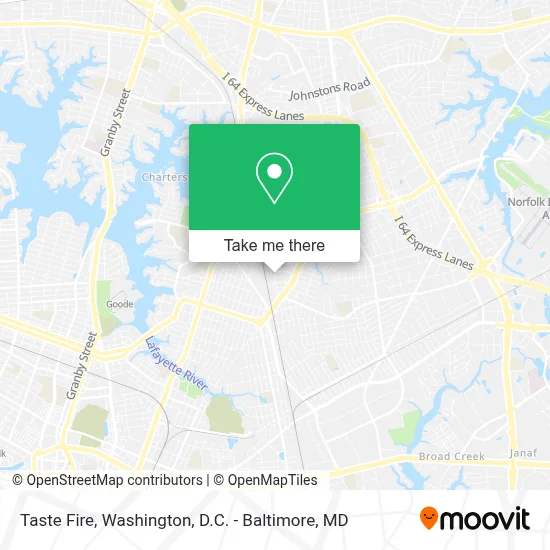 Taste Fire map
