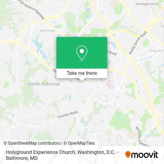 Holyground Experience Church map
