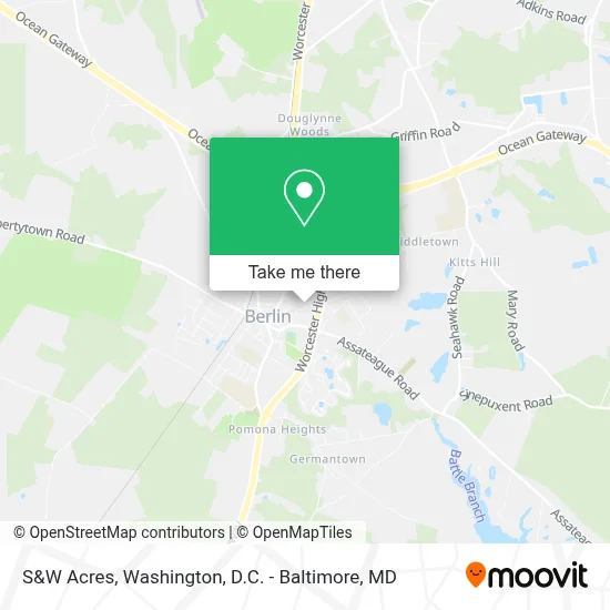 S&W Acres map