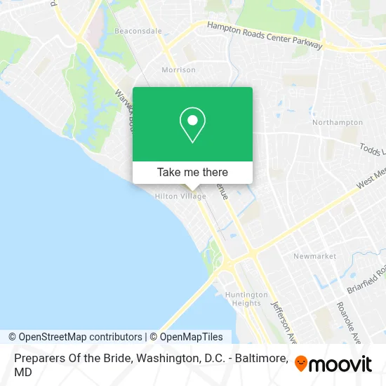 Preparers Of the Bride map