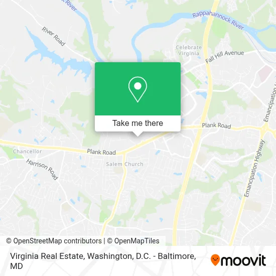 Virginia Real Estate map