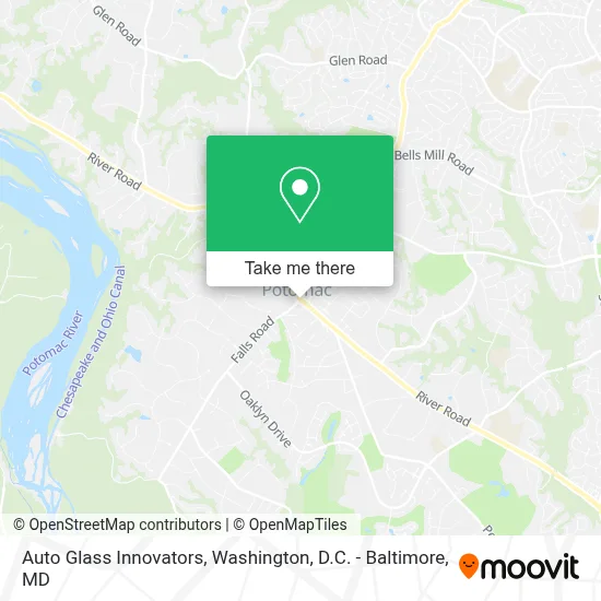 Auto Glass Innovators map