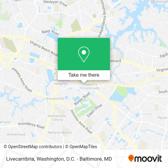 Livecambria map