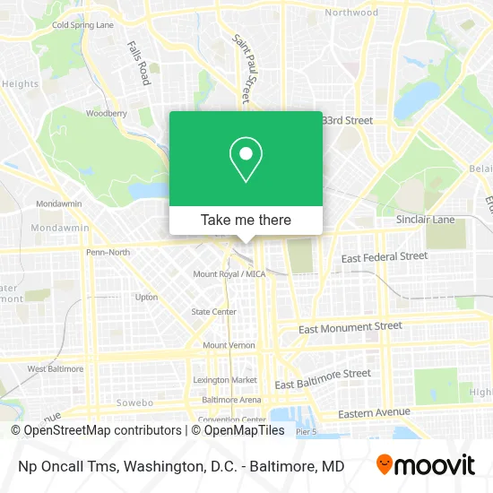 Np Oncall Tms map