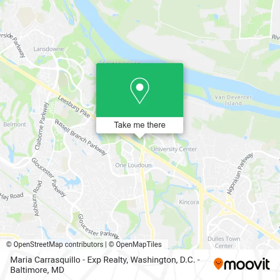 Maria Carrasquillo - Exp Realty map