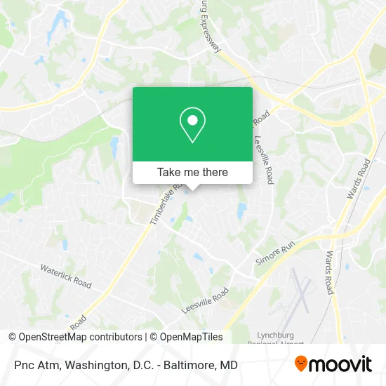 Pnc Atm map