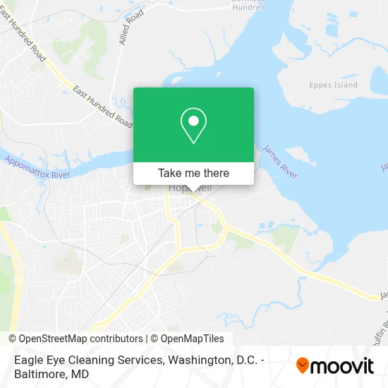 Eagle Eye Cleaning Services map