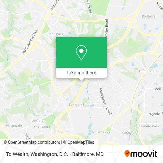 Td Wealth map