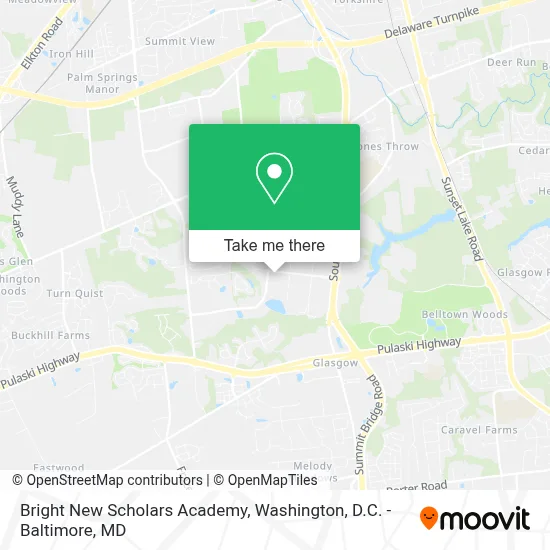 Bright New Scholars Academy map