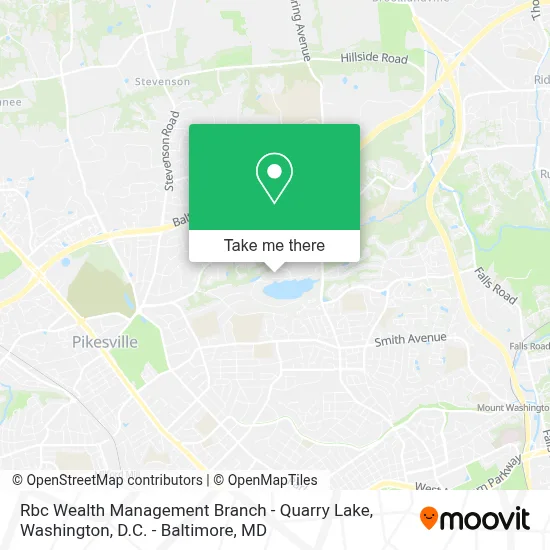 Rbc Wealth Management Branch - Quarry Lake map