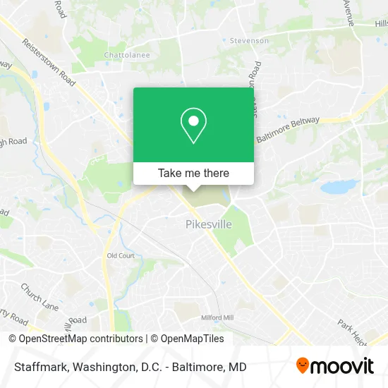 Staffmark map