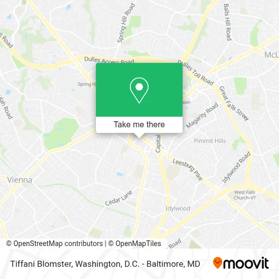 Tiffani Blomster map