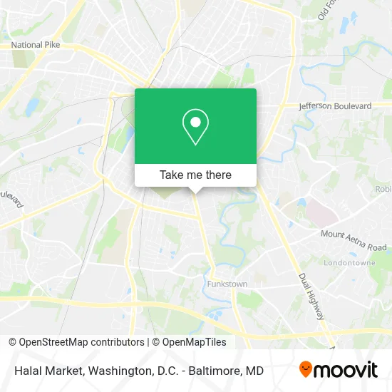 Halal Market map
