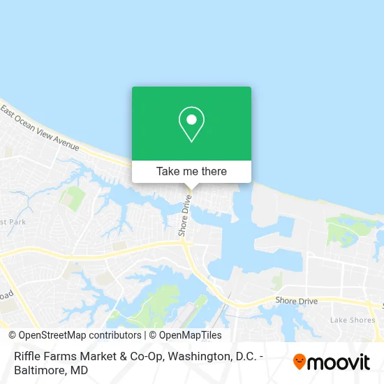Riffle Farms Market & Co-Op map