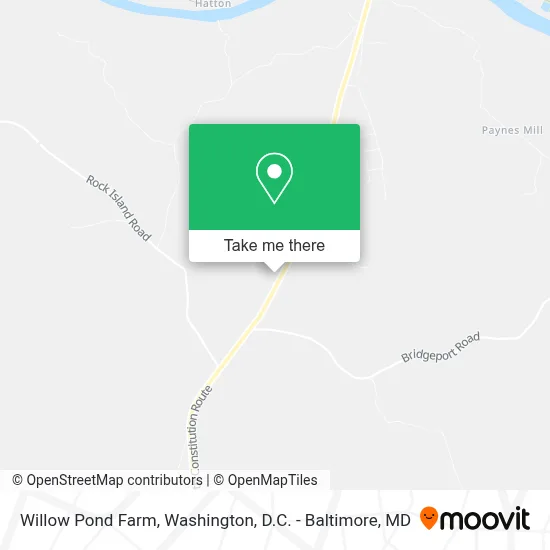Willow Pond Farm map
