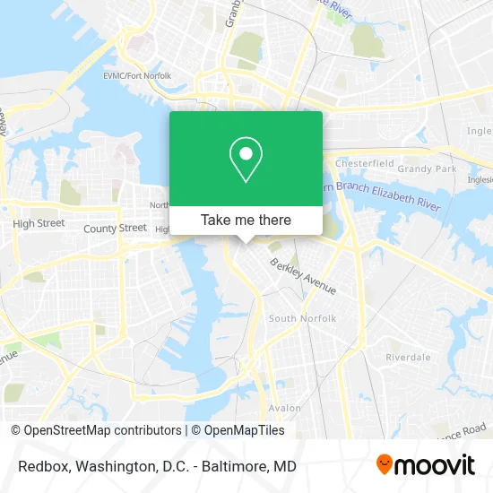 Redbox map