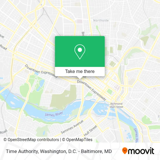 Time Authority map